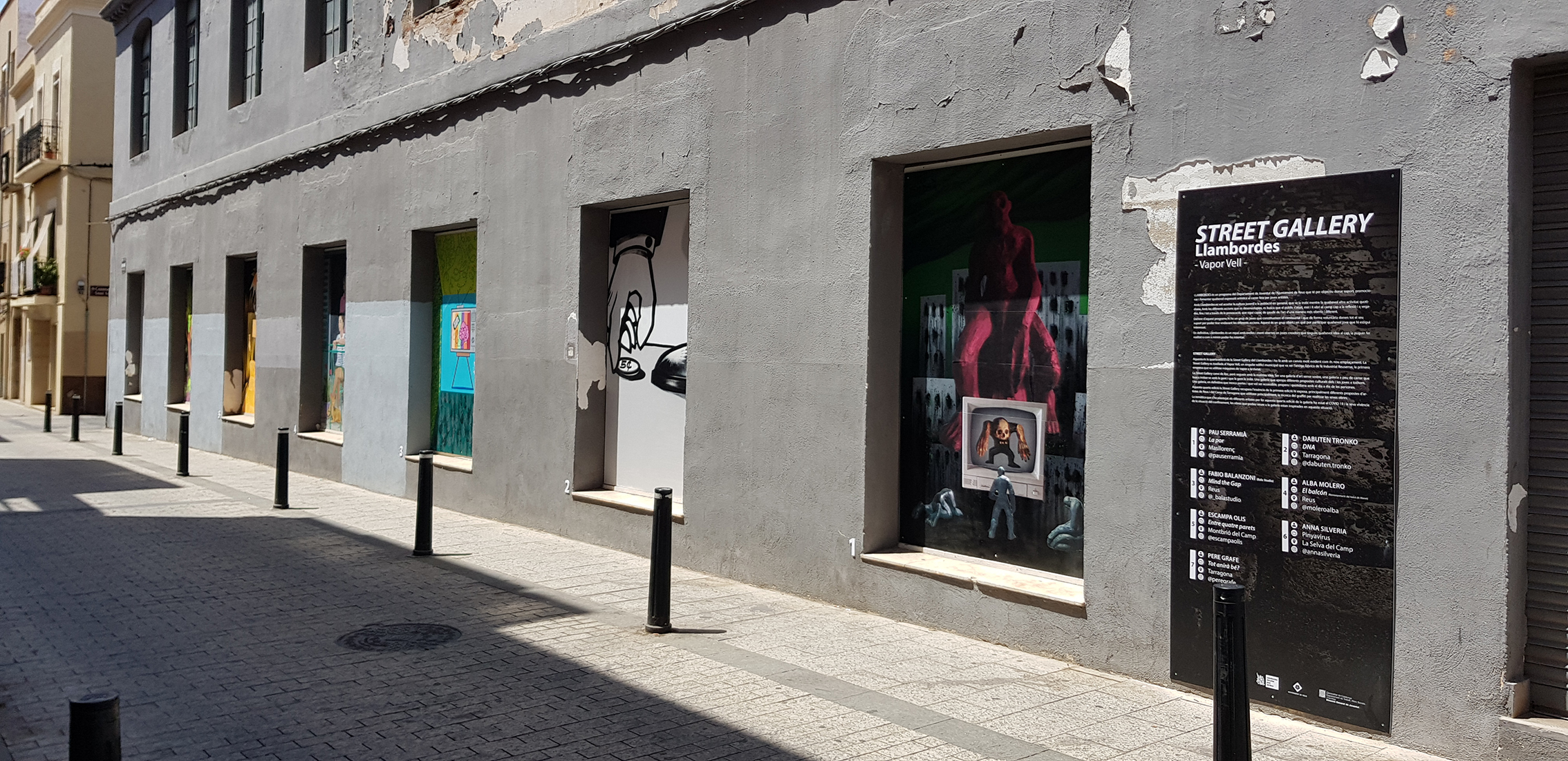 Street Gallery. Vapor Vell Joventut Reus